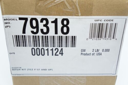 GENUINE OEM TORO PART # 79318 HITCH KIT; TORO TIMECUTTER Z HITCH KIT