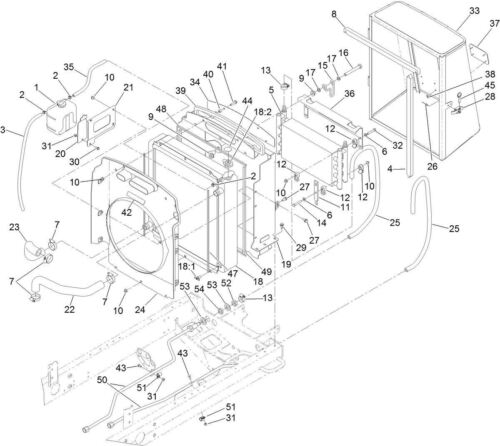 NEW GENUINE OEM TORO PART # 1-603903 SPACER; REP. 1-653299, E603903, E653299