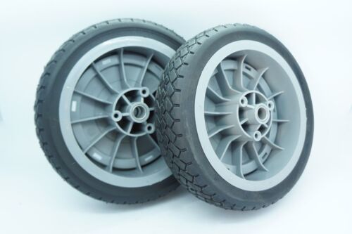 GENUINE OEM TORO PART #98-7130 WHEELS; (QTY. 2) TORO SUPER RECYCLER FRONT WHEEL