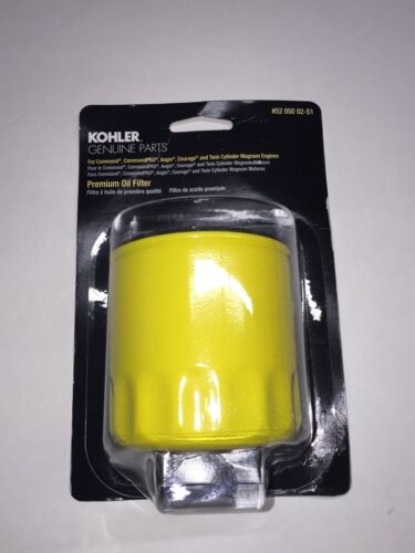 GENUINE OEM KOHLER PART # 52 050 02-S1; OIL FILTER
