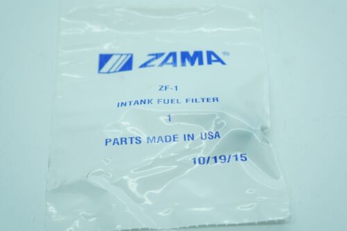 GENUINE OEM ZAMA PART # ZF-1 FUEL FILTER 1/8" ID FUEL LINE TRIMMER FUEL FILTER