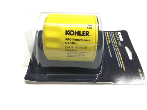 GENUINE OEM KOHLER PART # 52 050 02-S1; OIL FILTER