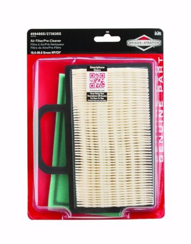 NEW GENUINE OEM BRIGGS & STRATTON PART # 5063K AIR FILTER; REP. 5063A,5063B