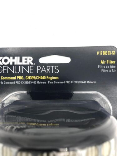 GENUINE OEM KOHLER PART # 17 883 03-S1; AIR & PRE-FILTER SET
