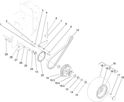 NEW GENUINE OEM TORO/EXMARK PART # 1-523157 WASHER-SPACER; REPLACES E523157