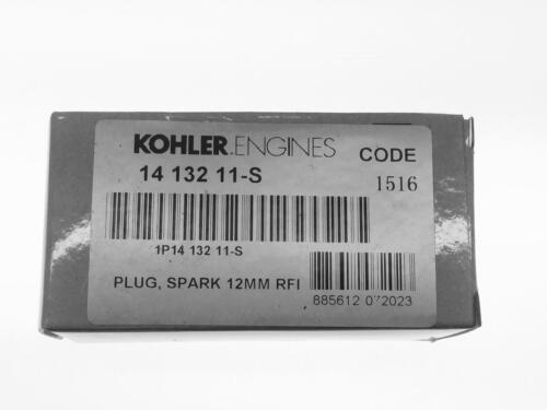 GENUINE OEM KOHLER PART # 14 132 11-S SPARK PLUG; 12MM COURAGE SPARK PLUG