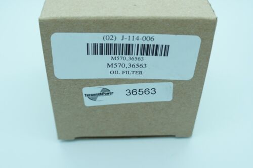 NEW GENUINE OEM TECUMSEH PART # 36563 OIL FILTER;