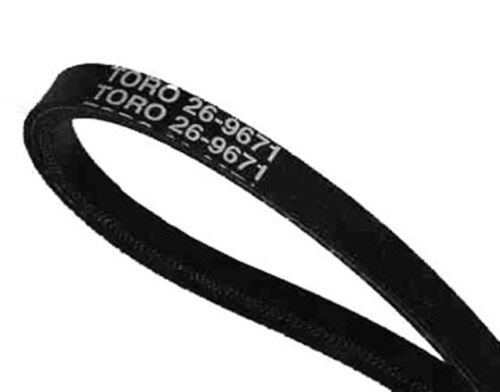 GENUINE OEM TORO PART # 26-9671 VBELT FOR SNOWTHROWERS & COMMERCIAL LAWN MOWERS