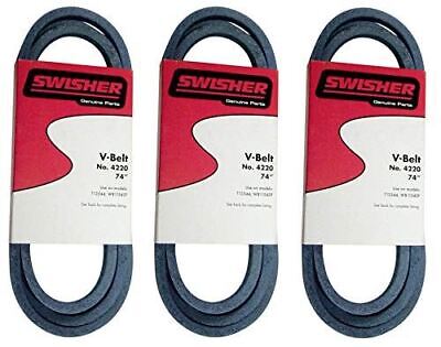 GENUINE OEM SWISHER PART # 4220; BELT 3 PACK