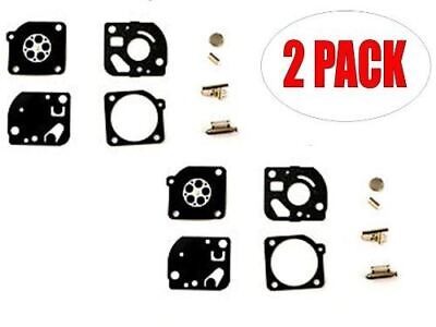 GENUINE OEM ZAMA PART # RB-104; CARBURETOR REBUILD KIT 2 PACK
