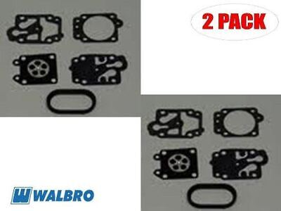 GENUINE OEM WALBRO PART # D20-WYA; CARBURETOR REBUILD KIT 2 PACK