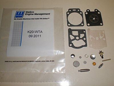 GENUINE OEM WALBRO PART # K20-WTA; CARBURETOR REBUILD KIT