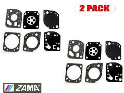 GENUINE OEM ZAMA PART # GND-64; CARBURETOR REBUILD KIT 2 PACK