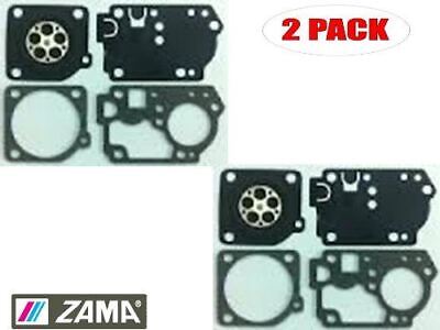 GENUINE OEM ZAMA PART # GND-78; CARBURETOR REBUILD KIT 2 PACK