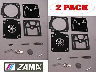 2 PACK OF GENUINE OEM ZAMA RB-122 CARB REPAIR KIT