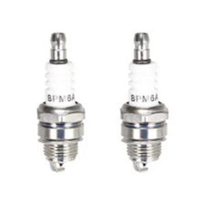 2 PACK NEW GENUINE OEM NGK PART # BPM6A SPARK PLUGS; QUANTITY TWO PLUGS