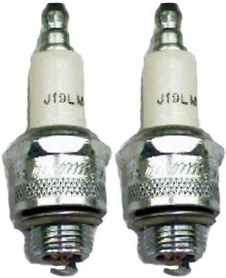 2 PACK NEW GENUINE OEM CHAMPION PART # J19LM SPARK PLUG; SET OF 2 PLUGS