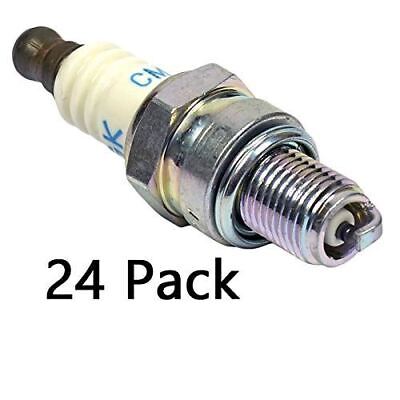 GENUINE OEM NGK PART # CMR7H; SPARK PLUG 24 PACK
