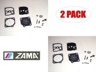 GENUINE OEM ZAMA PART # RB-137; CARBURETOR REBUILD KIT 2 PACK