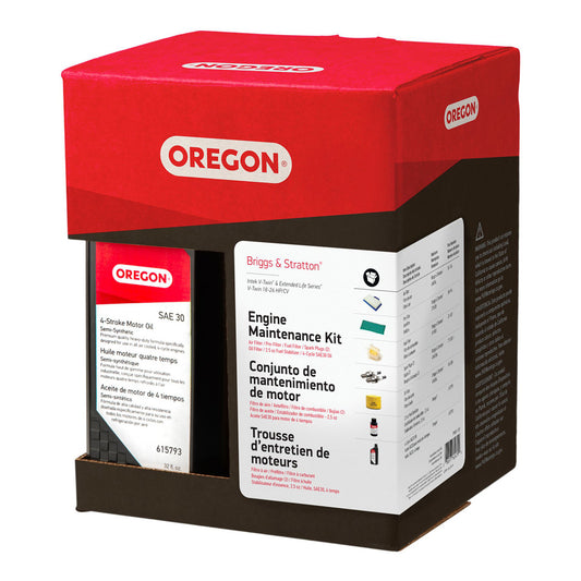 Genuine OEM Oregon Part # 01-101 Maintenance Kit for Intek V Twin & Extended Life Series