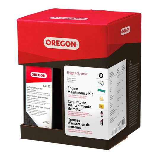 Genuine OEM Oregon Part # 01-105 Maintenance Kit for Briggs & Stratton Single Cylinder