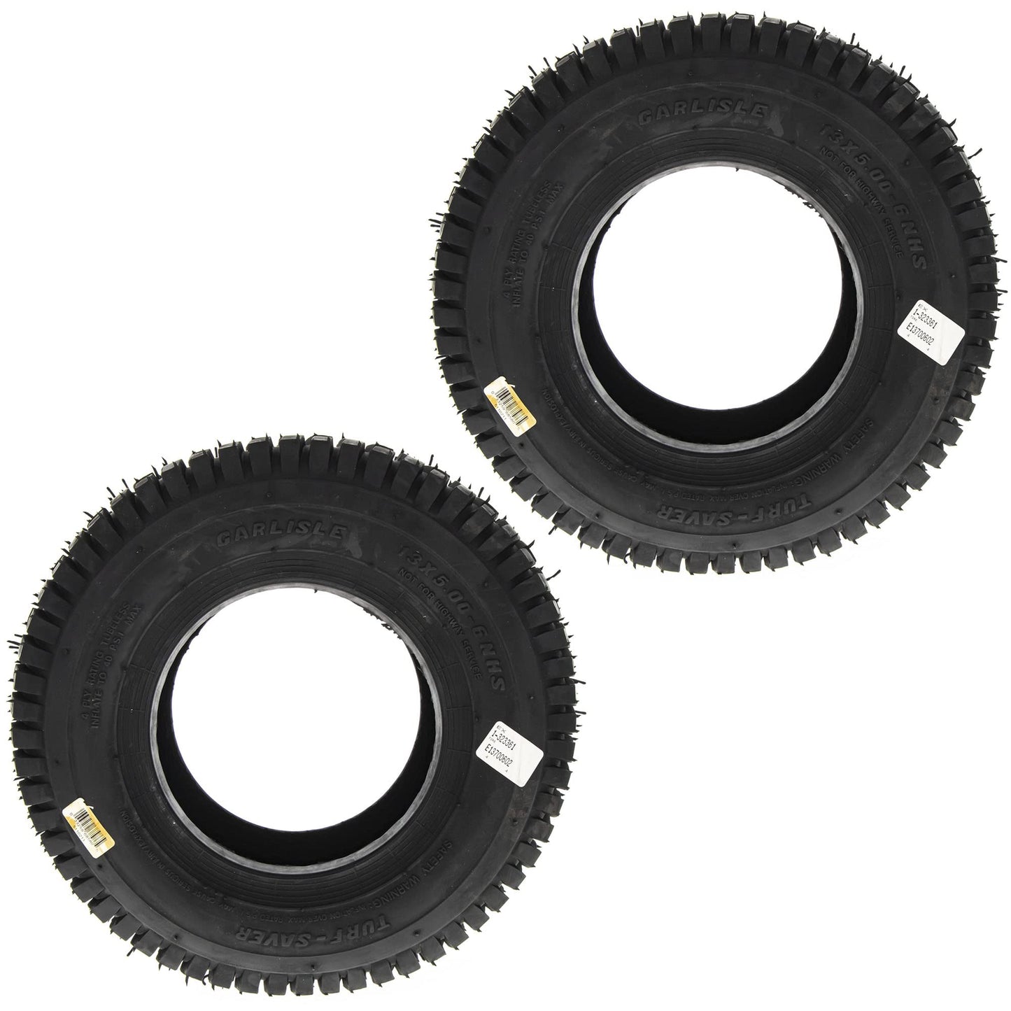 Genuine OEM Exmark Part # 1-323361 Tire 2 Pack for Metro Five Speed