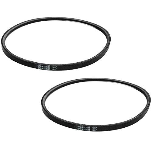 Genuine OEM Toro Part # 1-323630 Trans Drive V Belt 2 Pack
