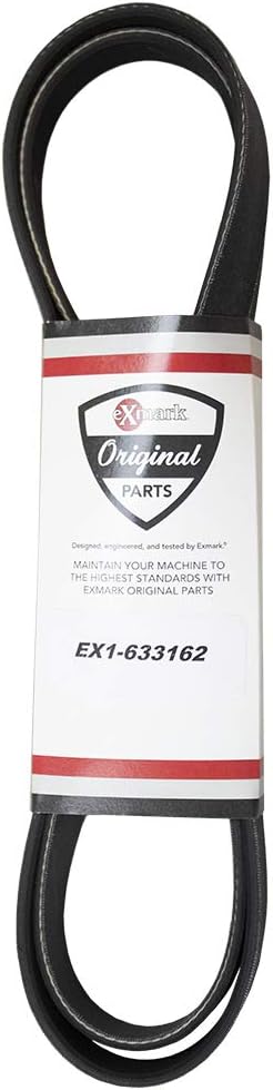 Genuine OEM Exmark Part # 1-633162-SL Poly V Belt