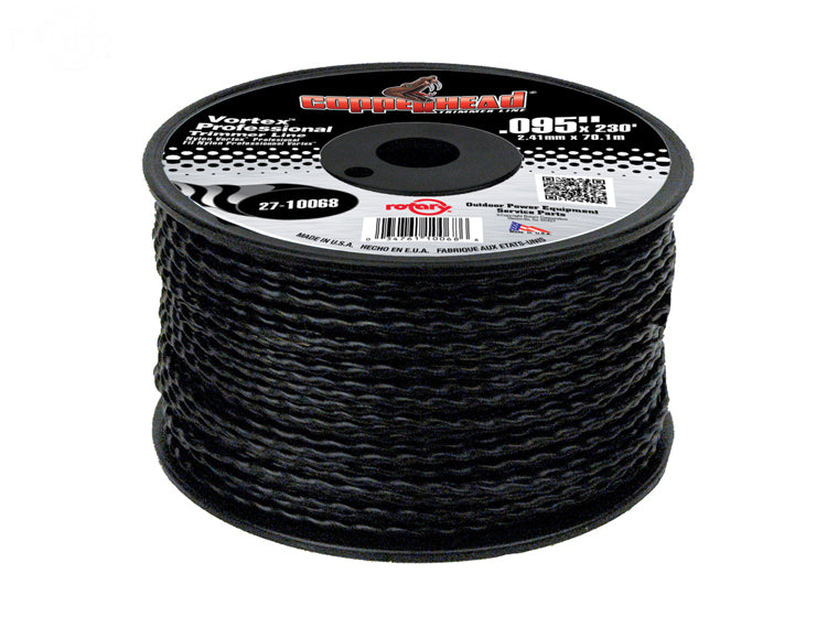 Genuine Rotary Part # 10068 Vortex Trimmer Line .095 x 230' Spool