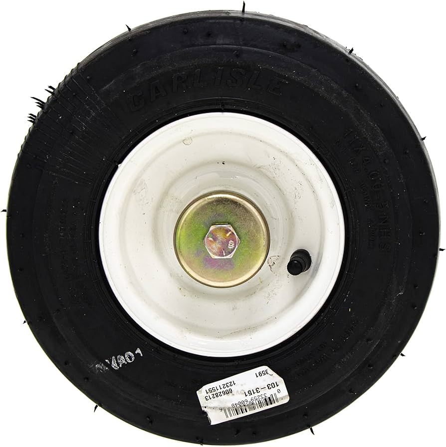 Genuine OEM Exmark Part # 103-3800 Wheel and Tire