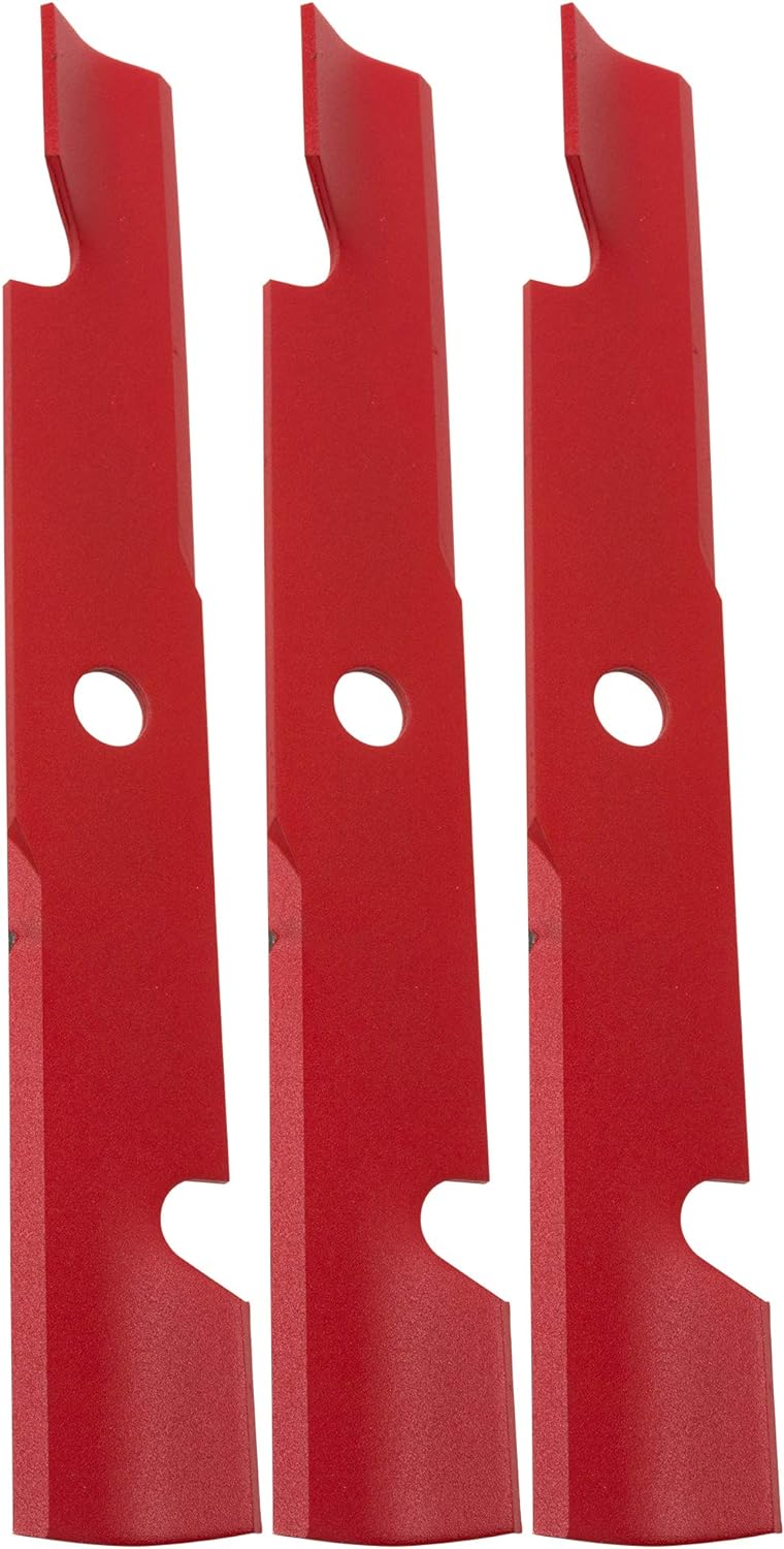 Genuine OEM Exmark Part # 103-6402-S Notched Blade 3 Pack