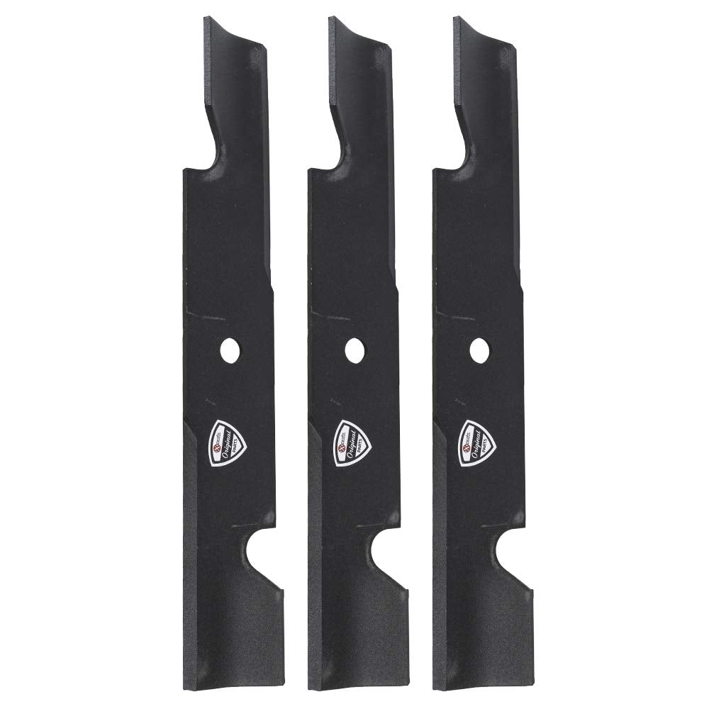 Genuine OEM Exmark Part # 103-6583-S Notched Blade 3 Pack