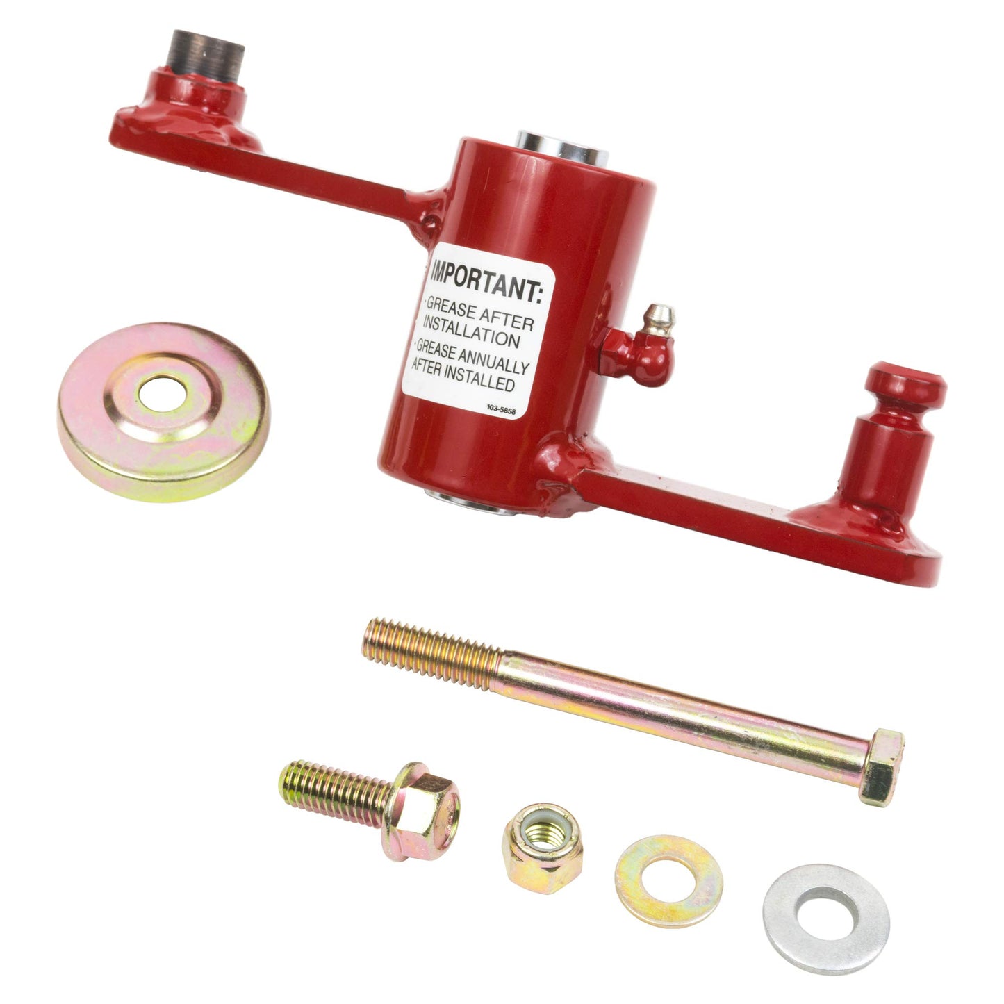 Genuine OEM Exmark Part # 103-8071 Idler Arm w/ Bearings Kit