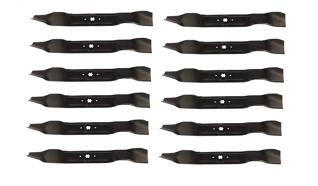 Genuine Rotary Part # 1032 21 3/16" Mulcher Blade 12 Pack for Exmark