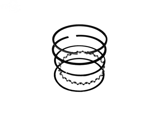 Genuine Rotary Part # 10755 Piston Ring Set for Briggs & Stratton 499425