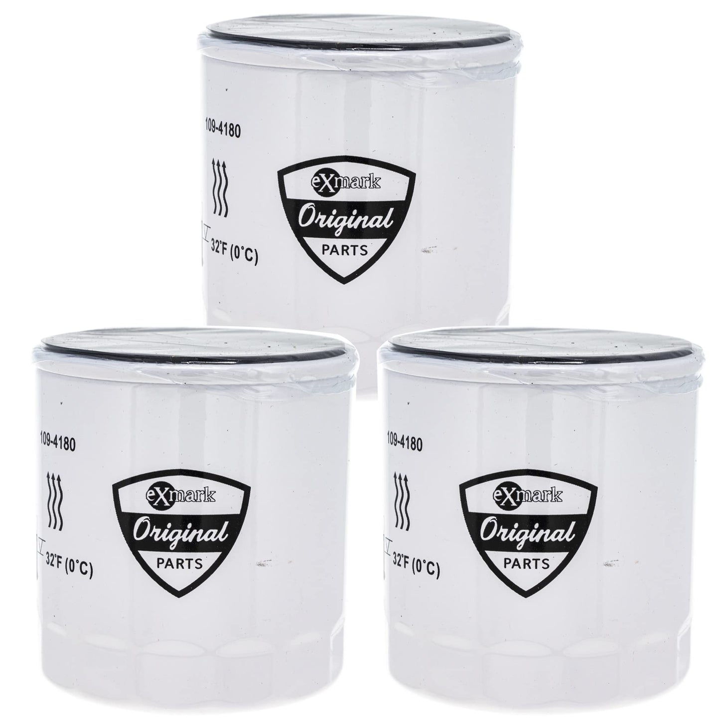 Genuine OEM Exmark Part # 109-4180 Bi-Directional 25 Micron Filter 3 Pack