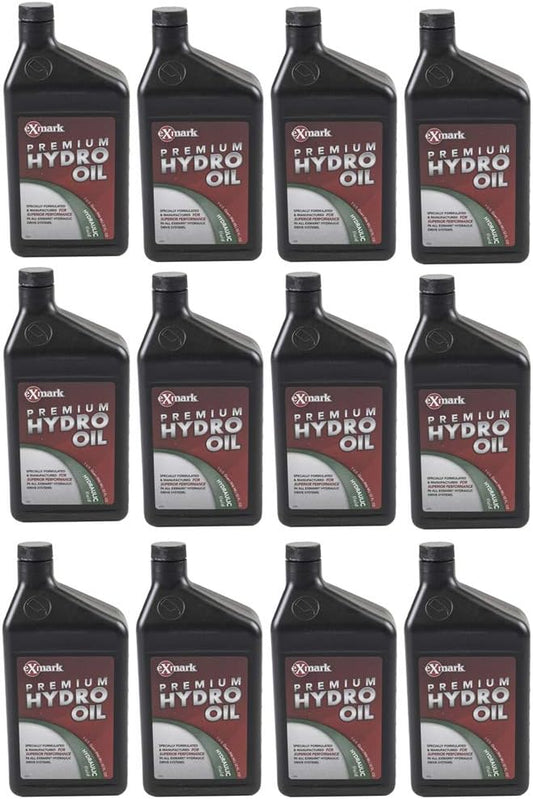 Genuine OEM Exmark Part # 109-9828 12 Pack Hydraulic Oil Bottle