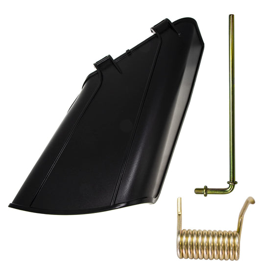 Genuine OEM Exmark Deflector Chute, Torsion Spring, and Pivot Rod Kit