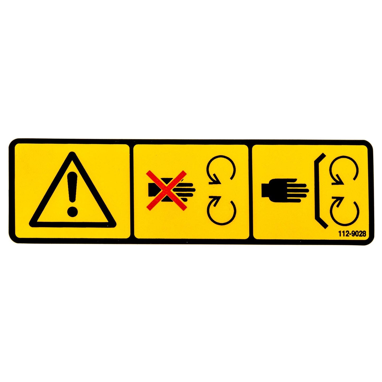 Genuine OEM Exmark Part # 112-9028 Decal