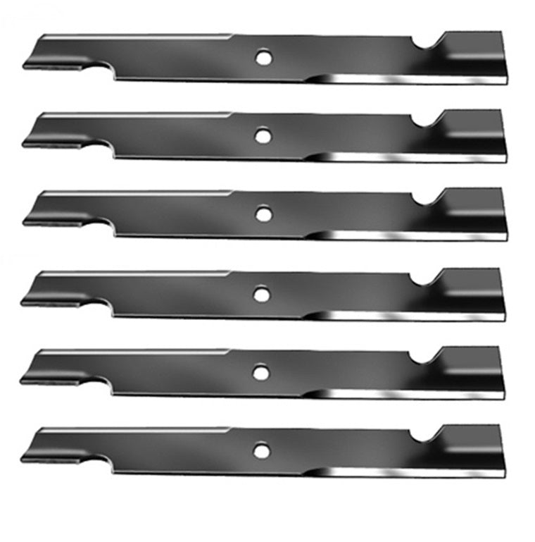 Genuine Rotary Part # 11224 20 1/2" Notched High Lift Blade 6 Pack for Exmark