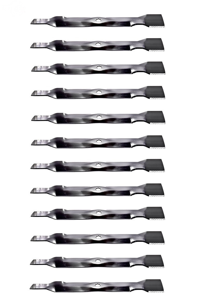 Genuine Rotary Part # 11593 21 3/8" Blade 12 Pack for John Deere
