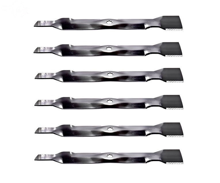 Genuine Rotary Part # 11593 21 3/8" Blade 6 Pack for John Deere