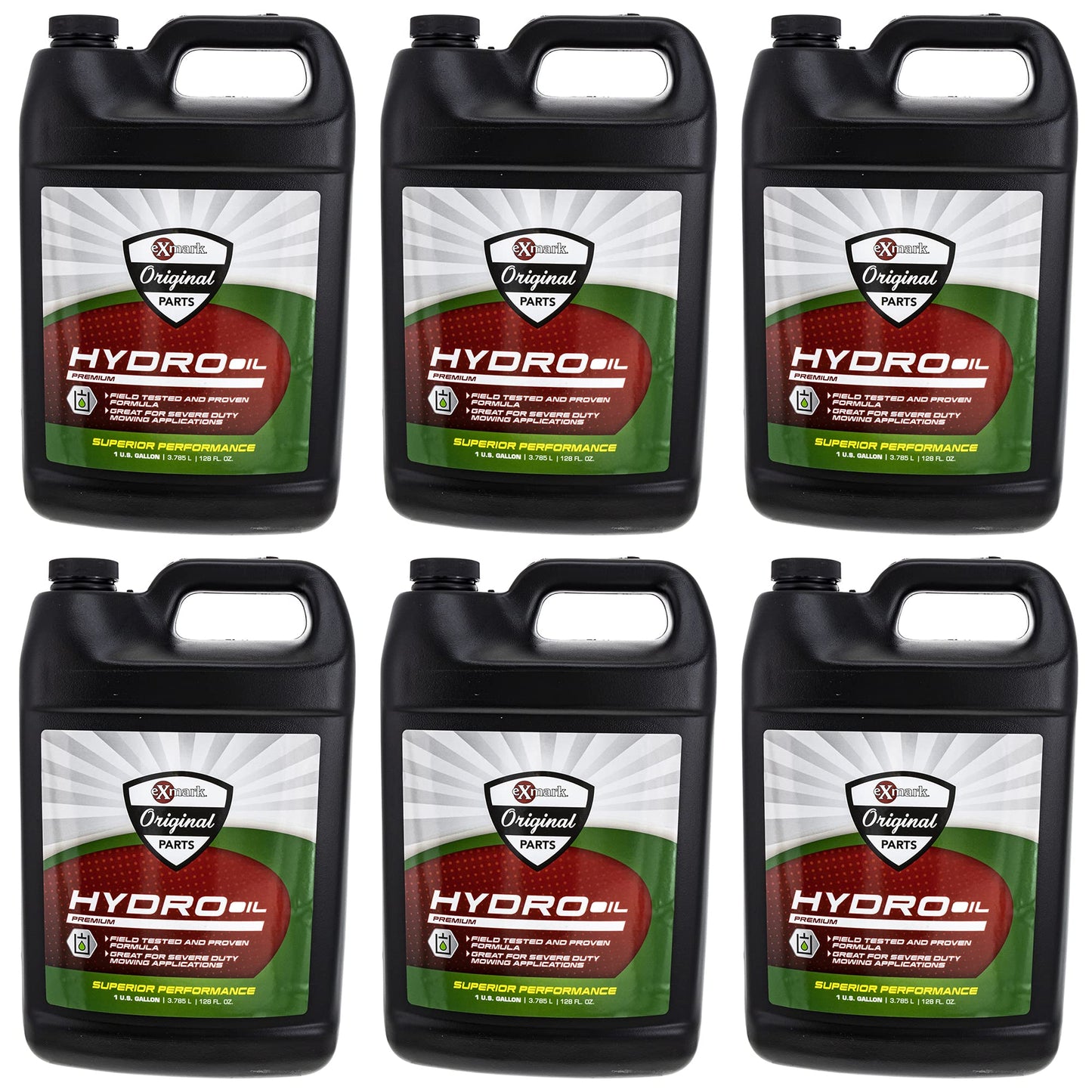 Genuine OEM Exmark Part # 116-1218 Hydro Oil Gallon Bottle 6 Pack