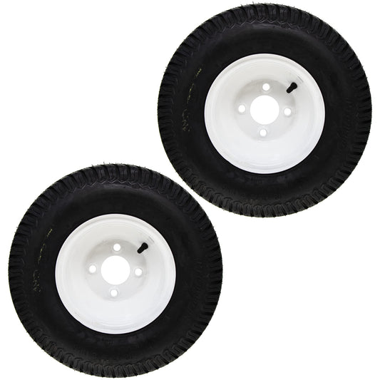 Genuine OEM Exmark Part # 120-5523 Rear Drive Wheel and Tire 2 Pack