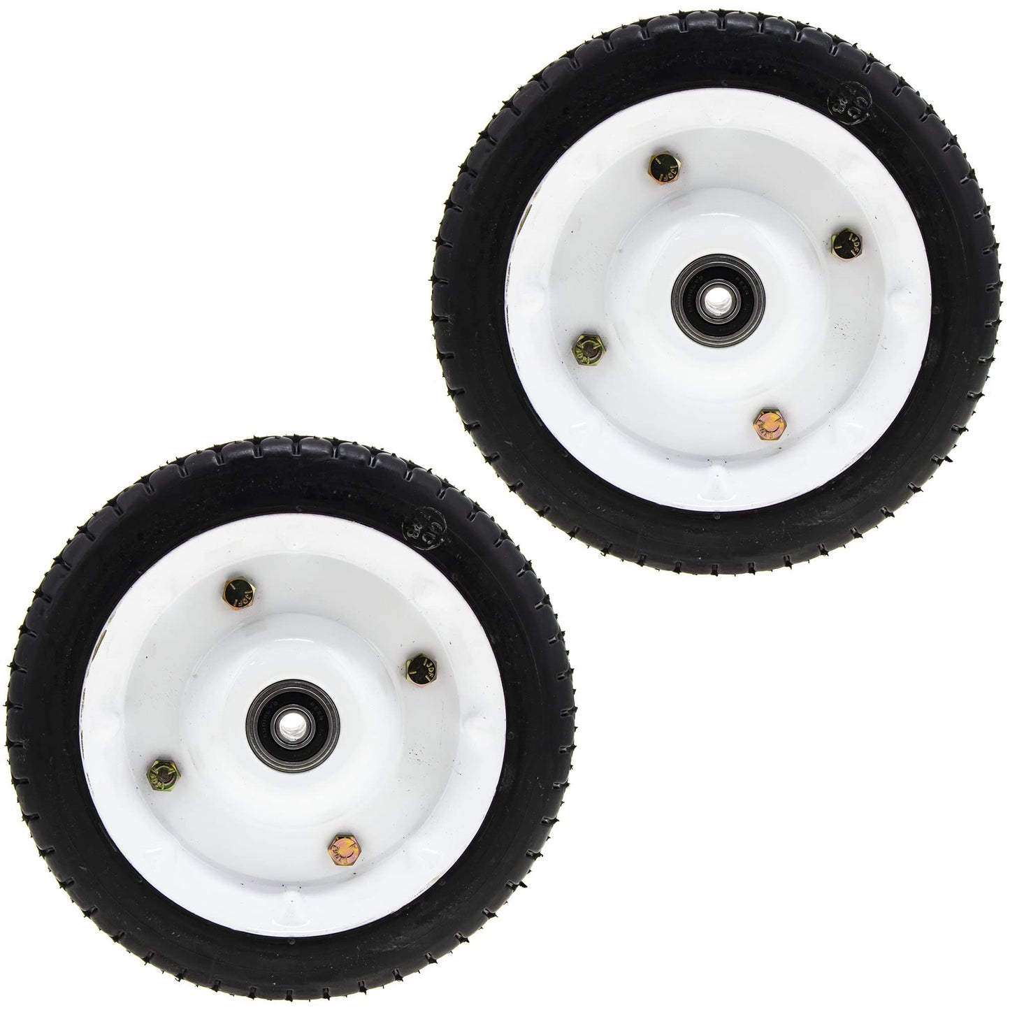 Genuine OEM Exmark Part # 121-1380 Front Wheel and Tire 2 Pack