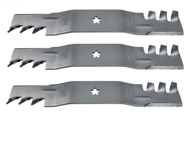 Genuine Rotary Part # 12121 18 1/2" Copperhead Mulching Blade 3 Pack