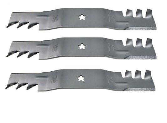 Genuine Rotary Part # 12121 18 1/2" Copperhead Mulching Blade 3 Pack
