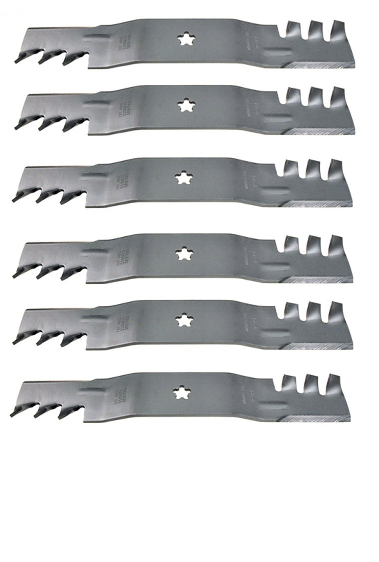 Genuine Rotary Part # 12121 18 1/2" Copperhead Mulching Blade 6 Pack