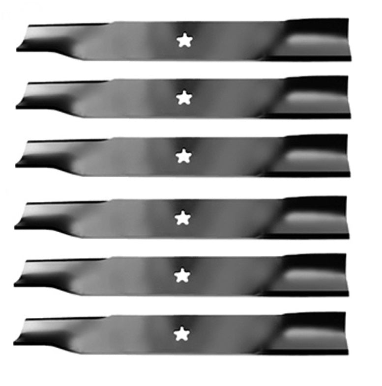 Genuine Rotary Part # 12125 21" Blade 6 Pack for Husqvarna