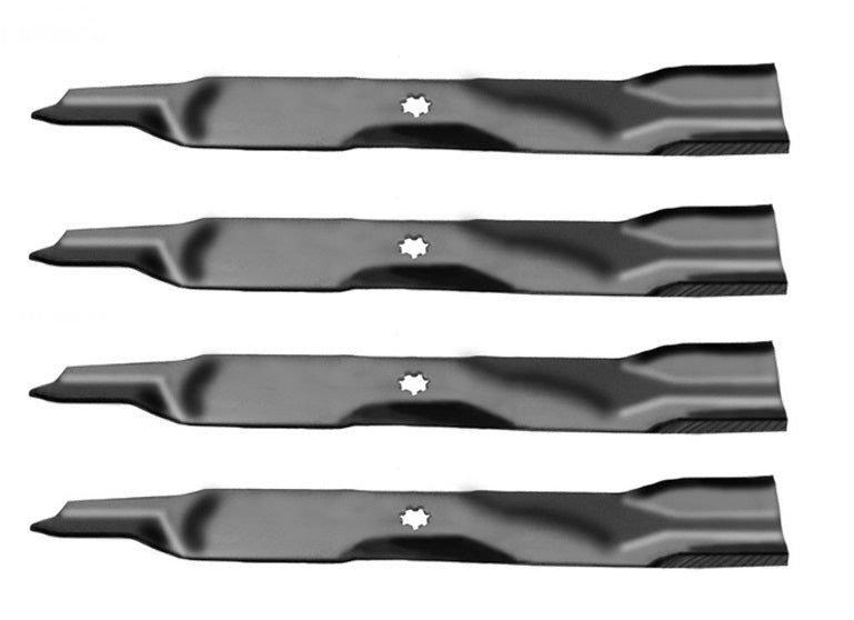 Genuine Rotary Part # 12380 21 3/8" Heavy Duty Blade 4 Pack for John Deere